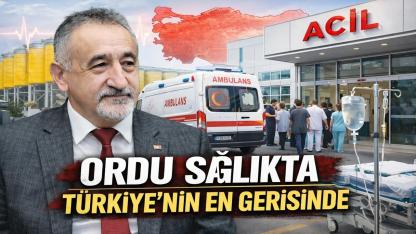 Mustafa Adıgüzel: Ordu Sağlıkta Türkiye’nin En Gerisinde