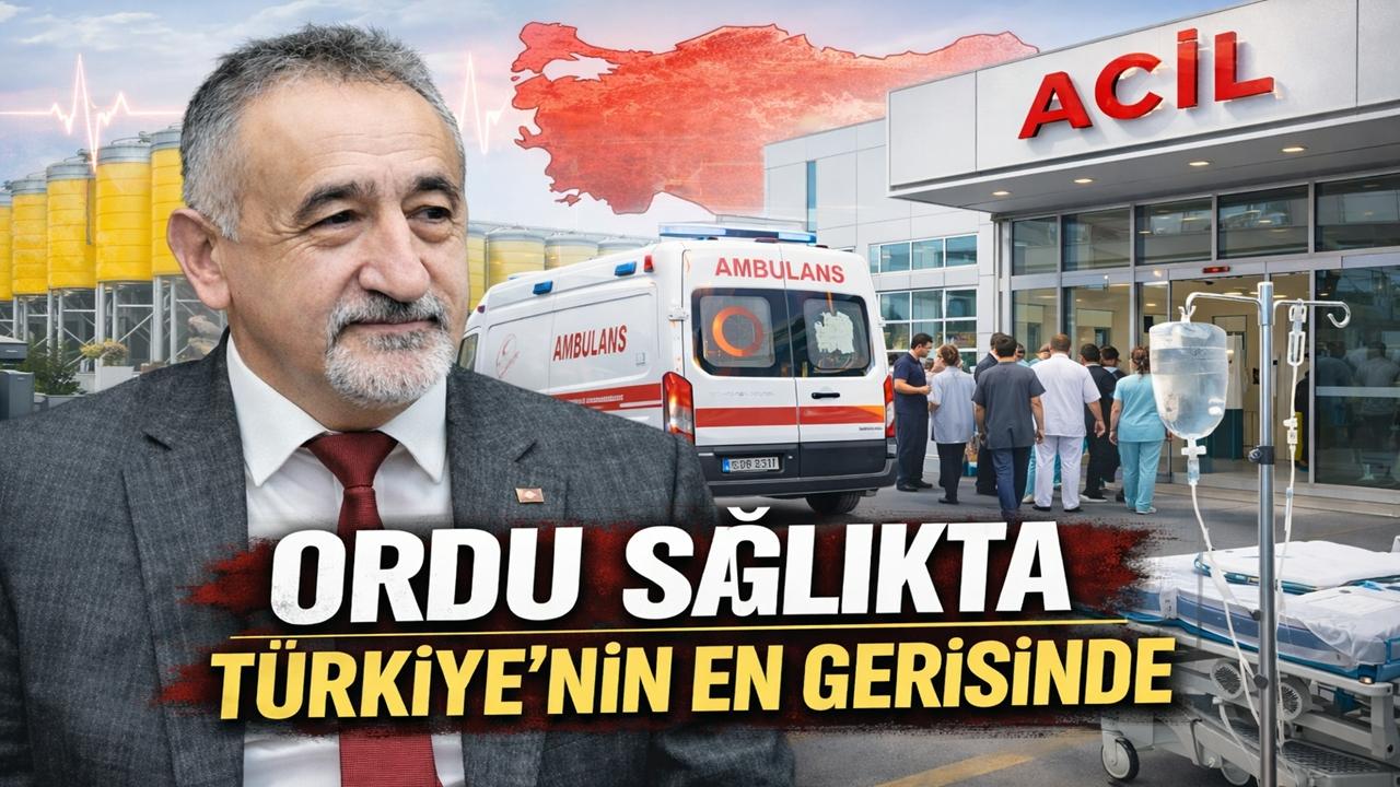 Mustafa Adıgüzel: Ordu Sağlıkta Türkiye’nin En Gerisinde