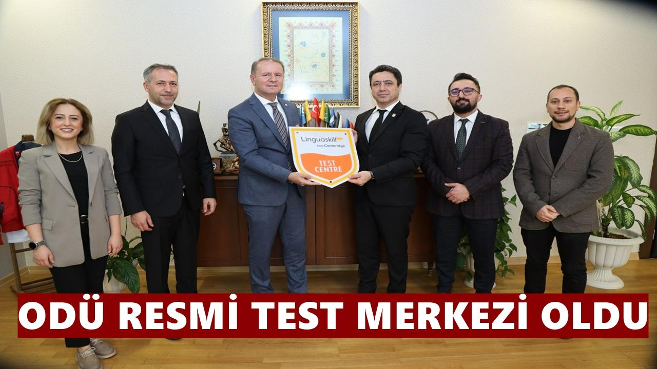 ODÜ, Cambridge English Linguaskill Sınavının Resmi Test Merkezi Oldu