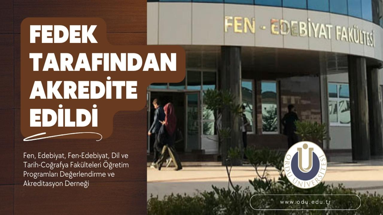 ODÜ Moleküler Biyoloji ve Genetik Bölümü FEDEK Tarafından Akredite Edildi