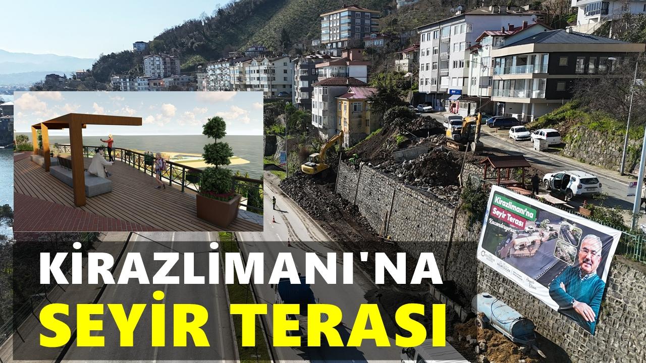 Ordu Manzarası Bu Noktadan İzlenecek: Kirazlimanı’na Seyir Terası Geliyor