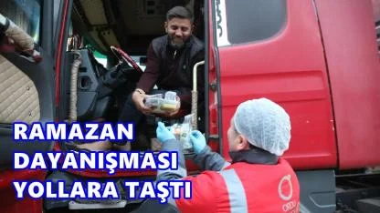 Ordu’da Ramazan Dayanışması Yollara Taştı
