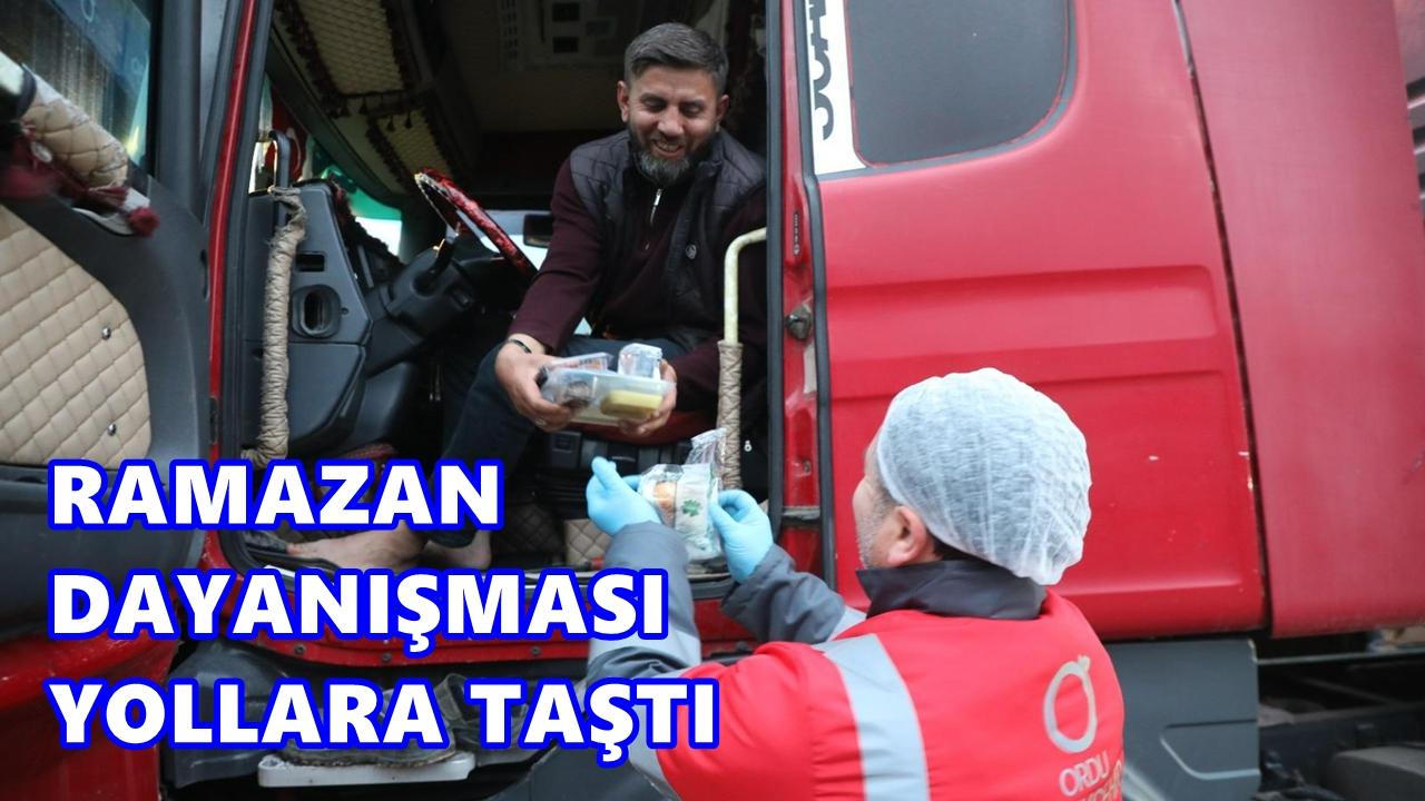 Ordu’da Ramazan Dayanışması Yollara Taştı