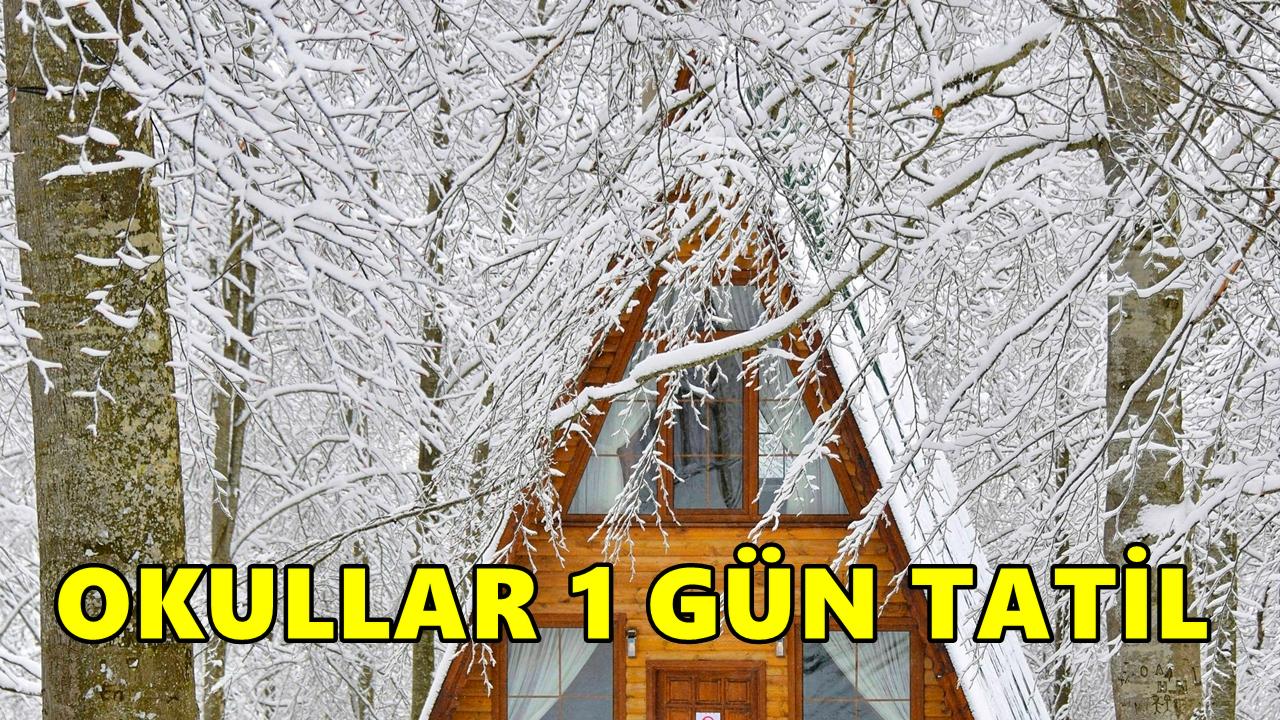 Ordu'nun O İlçesinde Okullar Bir Gün Tatil Edildi