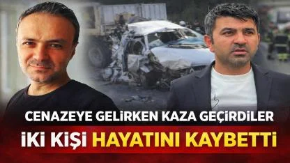 Ordu'ya Cenazeye Gelirken Kaza; 2 Kişi Hayatını Kaybetti