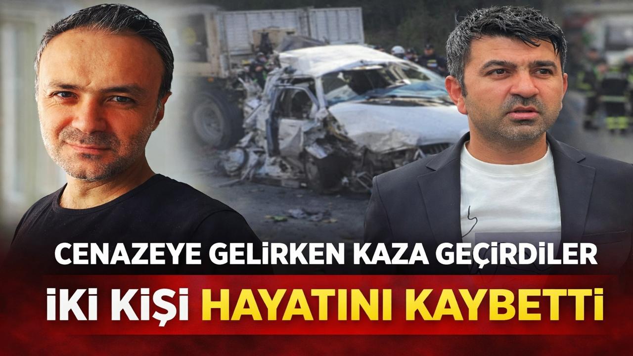 Ordu'ya Cenazeye Gelirken Kaza; 2 Kişi Hayatını Kaybetti
