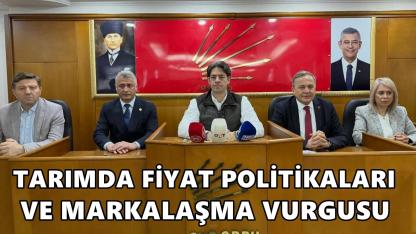 Sencer Solakoğlu: Tarımda Fiyat Politikaları ve Markalaşma Vurgusu