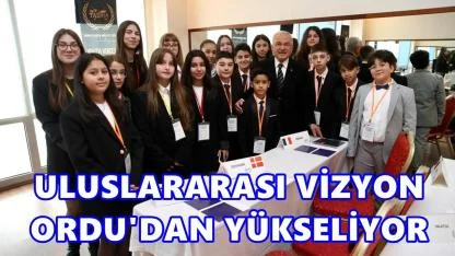 Uluslararası Vizyon Ordu'dan Yükseliyor; Güler Gençlerle MUN Konferansı’nda Buluştu