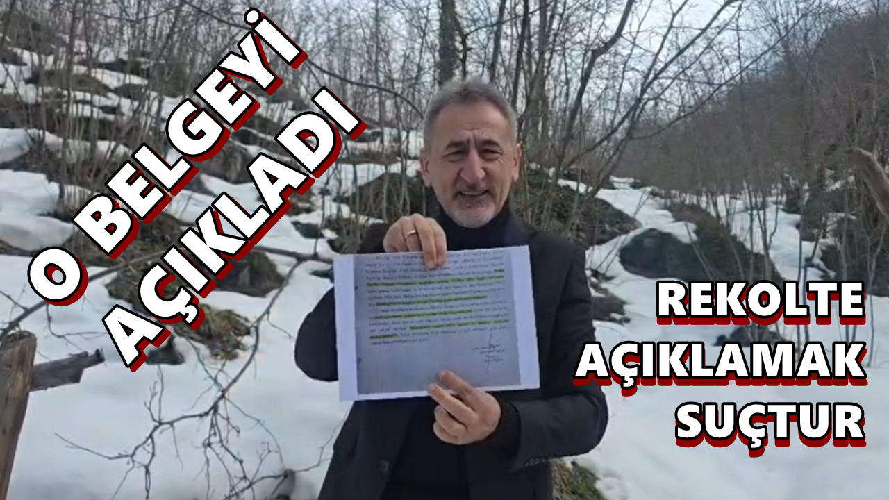 Adıgüzel’den Sert Tepki: “Rekolte Açıklaması Suçtur”