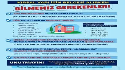 Altınordu Belediyesi’nden Kırsal Yapılara  Uyarı: Ruhsatsız Yapıya Elektrik ve Su Yok
