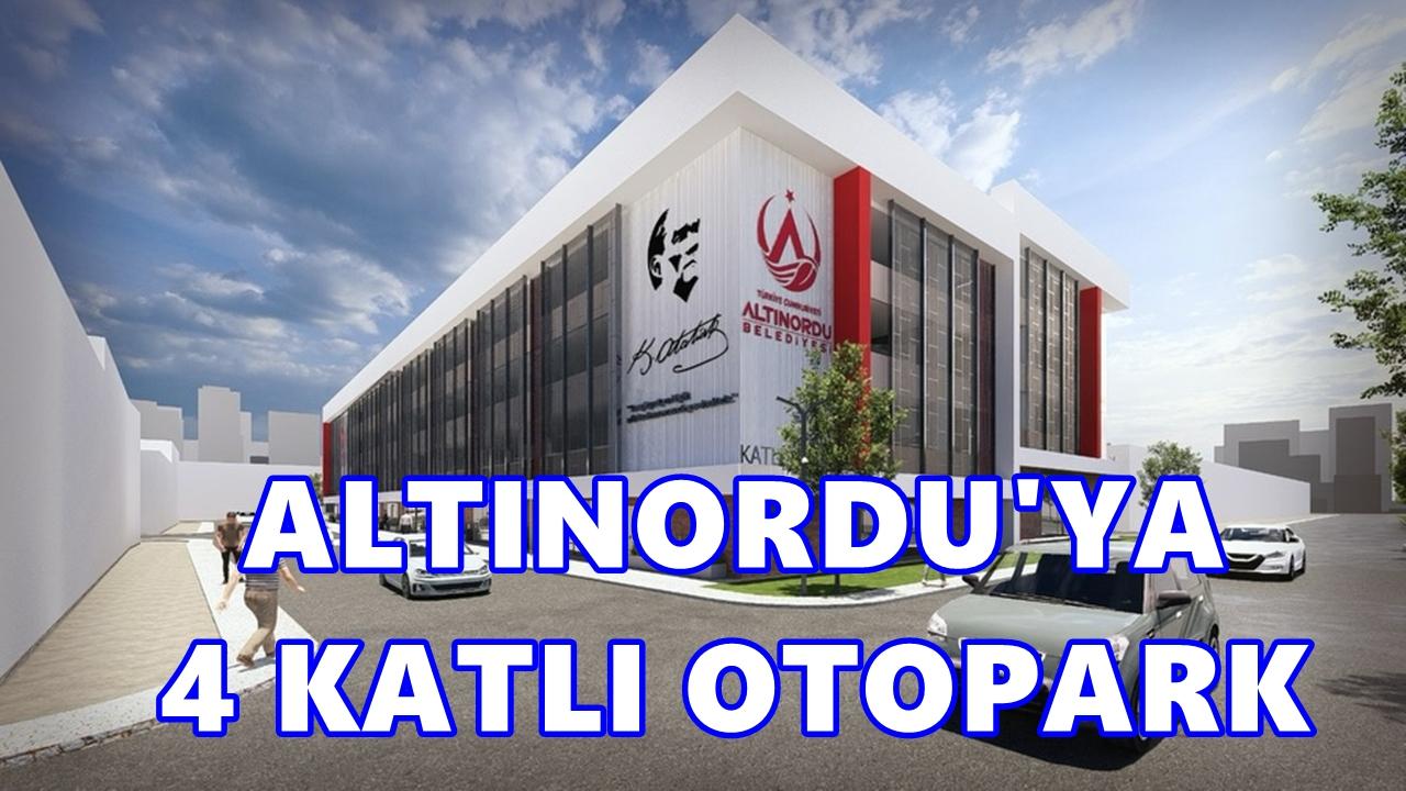 Altınordu'da 4 Katlı Otopark İçin İhale Günü