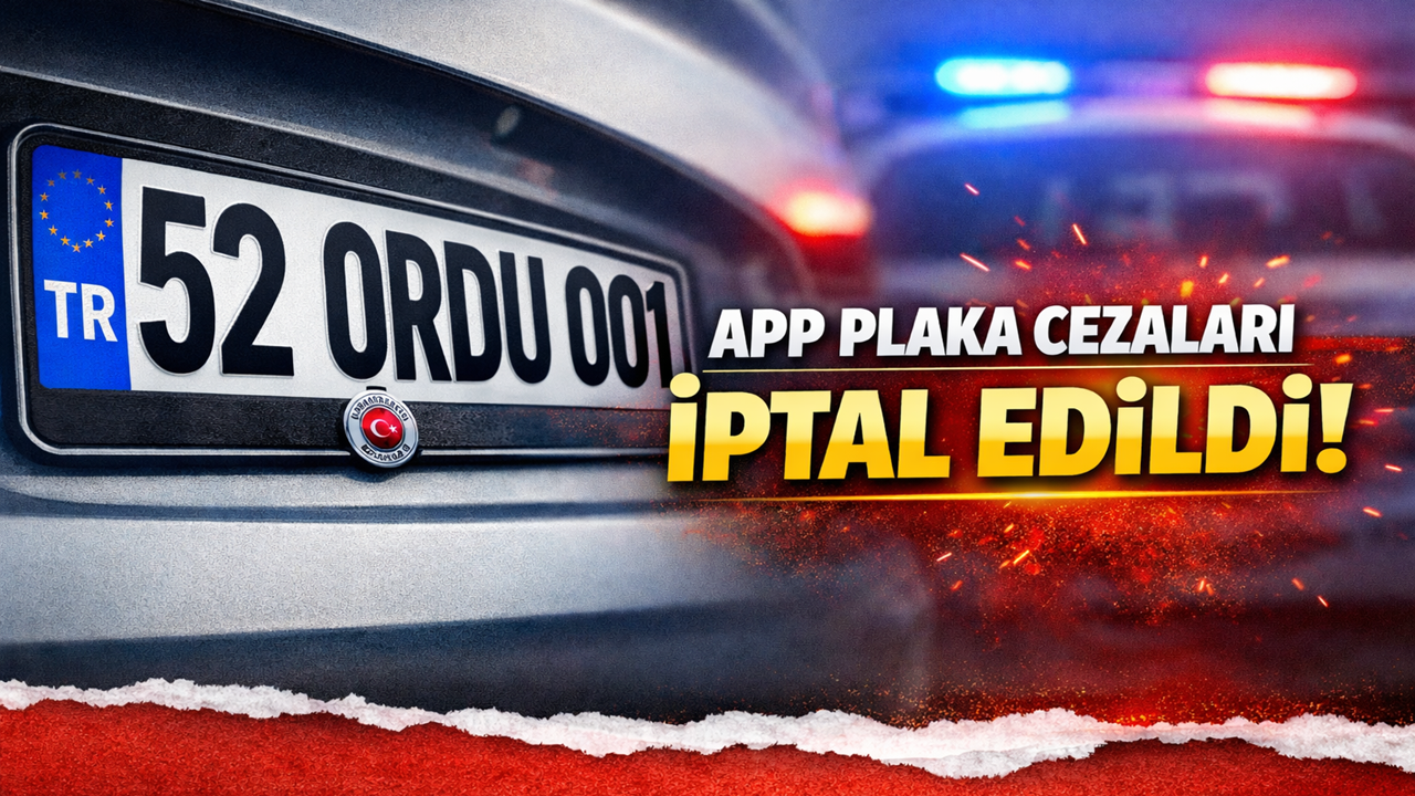 APP Plakaya Kesilen Cezalar İptal Edildi