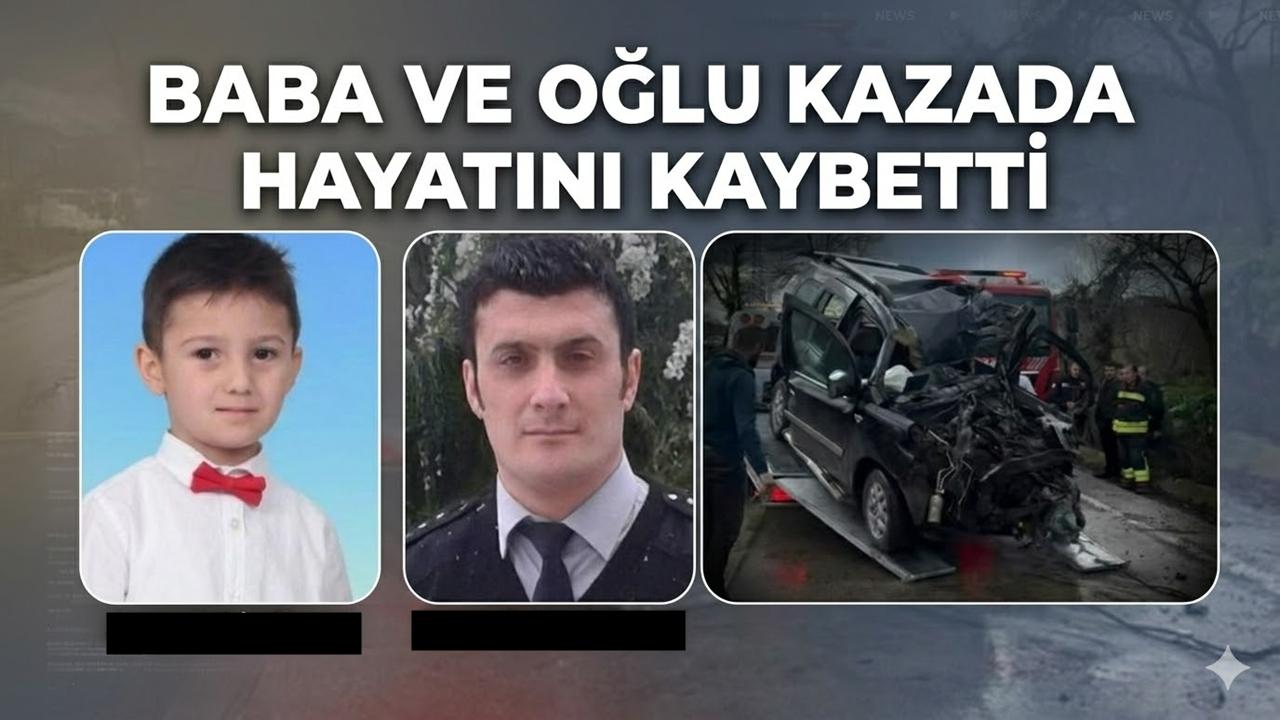 Fatsa’da Kazada Baba ve 14 Yaşındaki Oğlu Hayatını Kaybetti