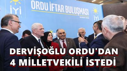 Müsavat Dervişoğlu " Ordu’dan Dört Vekil İstiyorum, Bu Tıkanıklığı Açacağız”