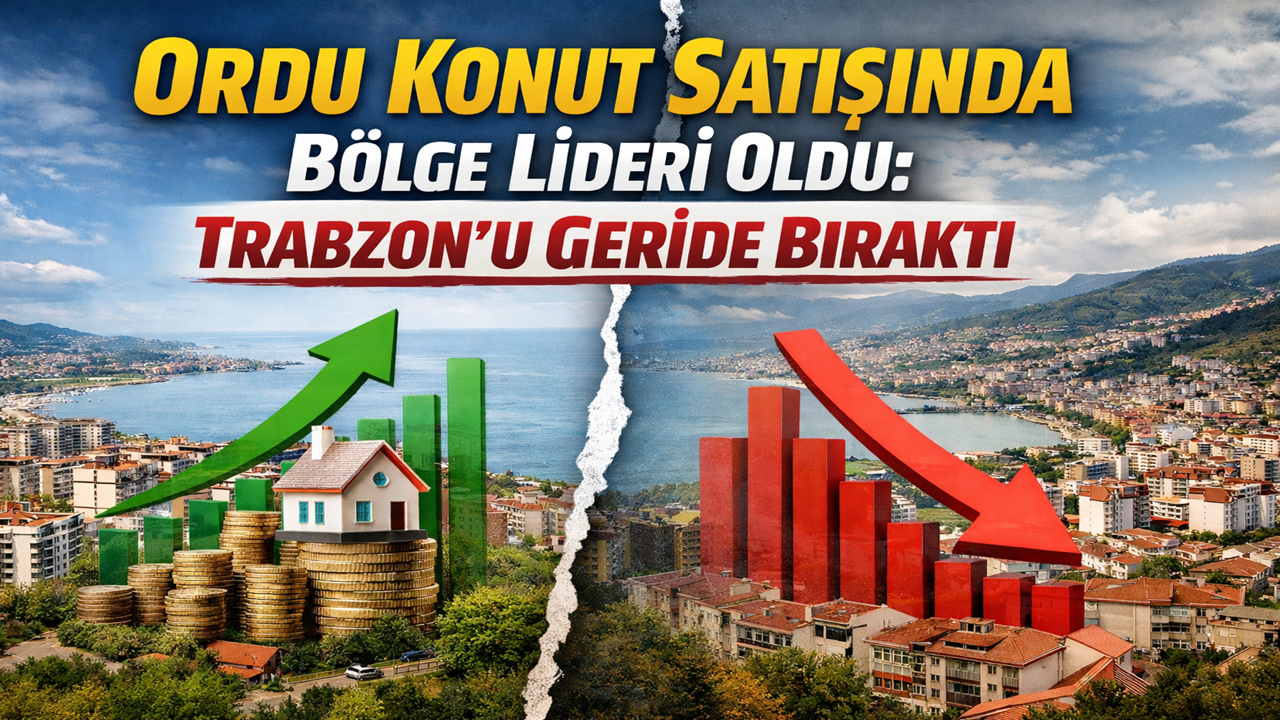 Ordu Konut Satışında Bölge Lideri Oldu: Trabzon’u Geride Bıraktı
