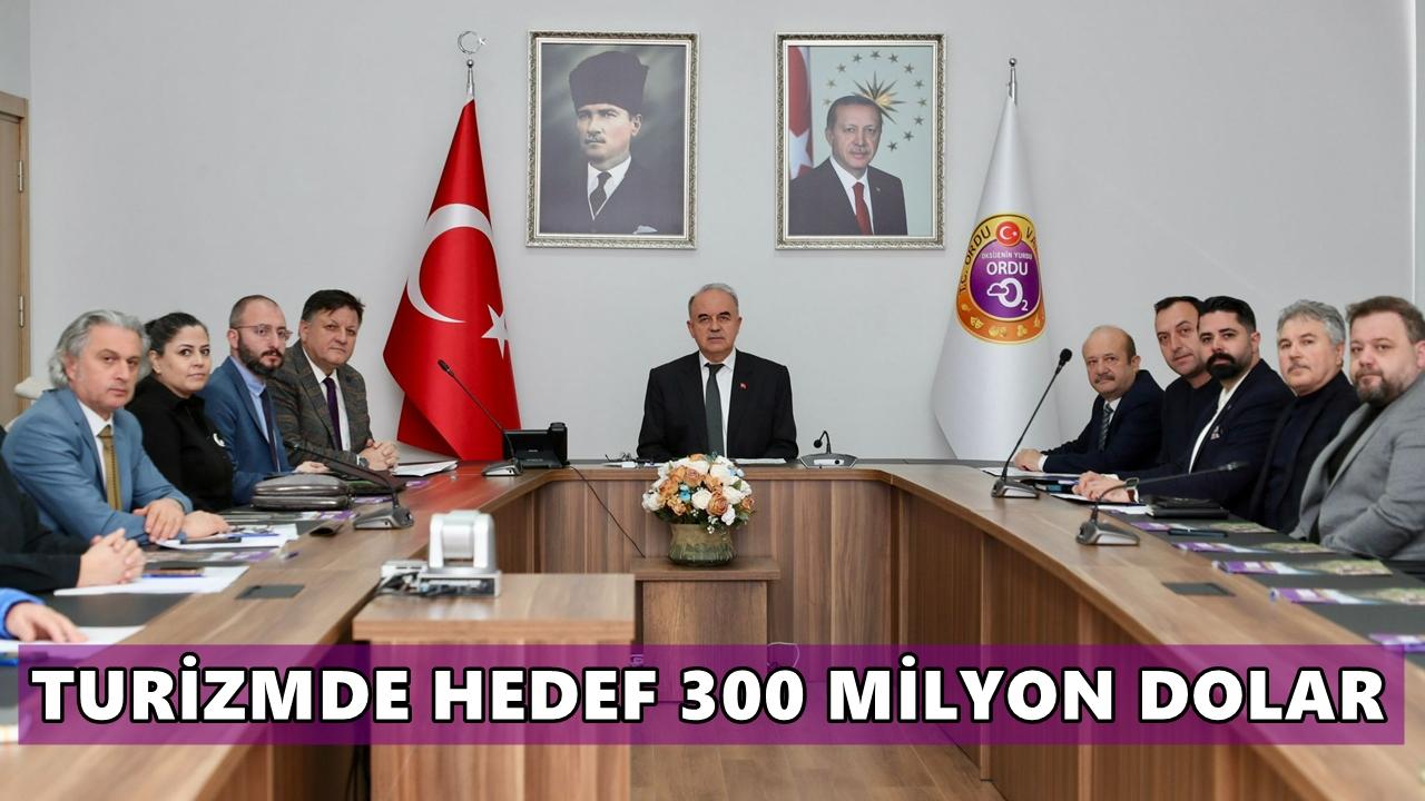 Ordu Turizmden 300 Milyon Dolar Gelir Hedefliyor