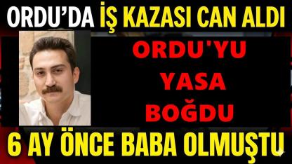 Ordu’da İş Kazası Can Aldı: Nazım Erkut Yeşilyurt Hayatını Kaybetti