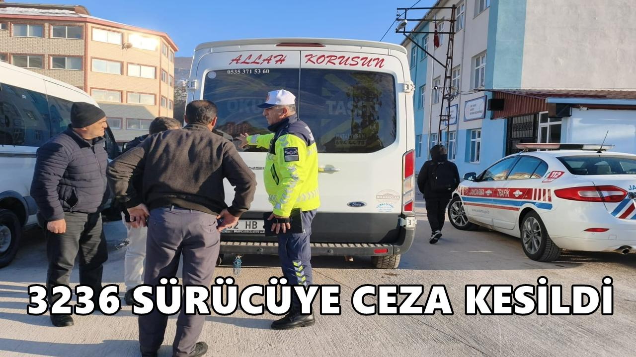 Ordu’da Trafik Denetimleri: 3 Bin 236 Sürücüye Ceza Kesildi