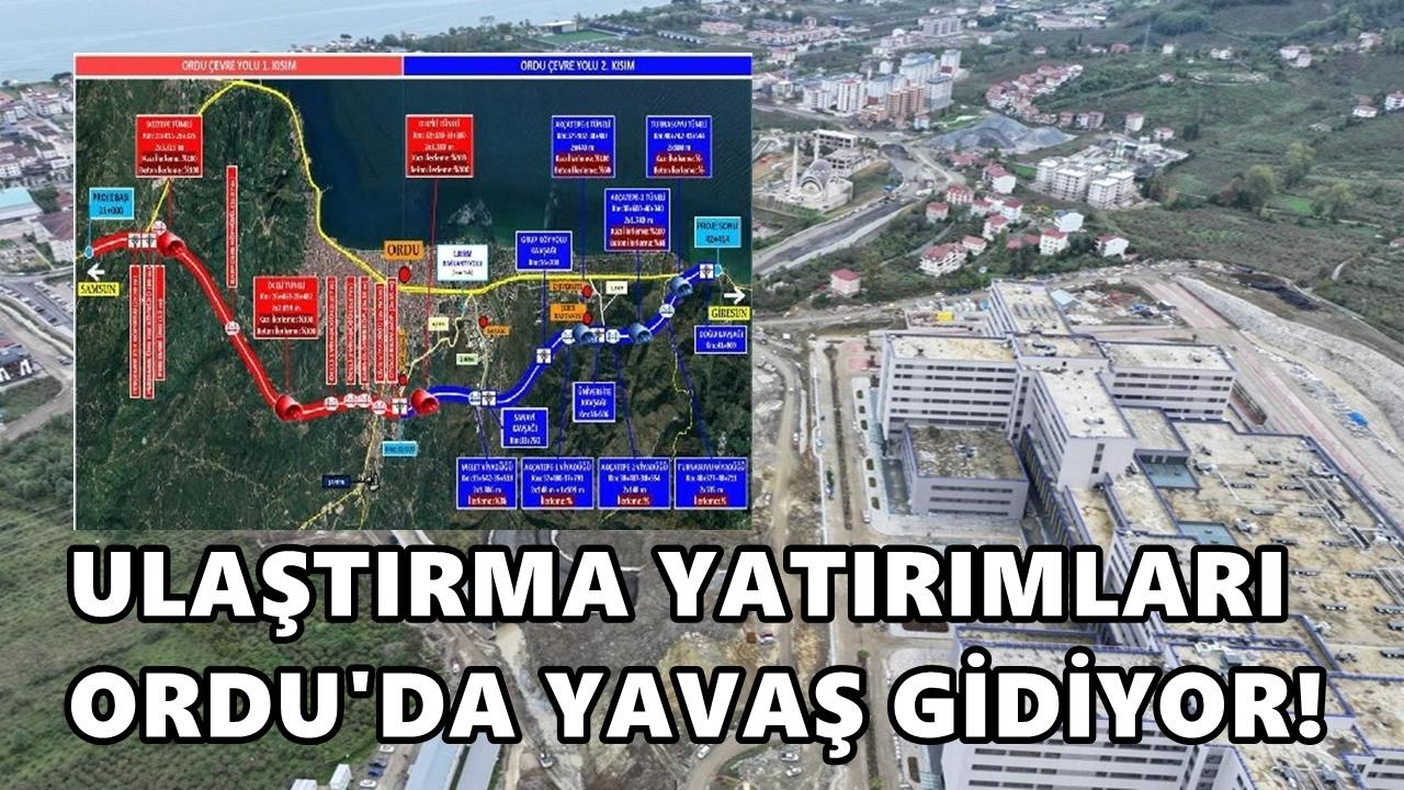 Ordu’nun Ulaşım Taleplerine Bakanlıktan Yanıt: Çevre Yolu 2027’de Tamamlanacak