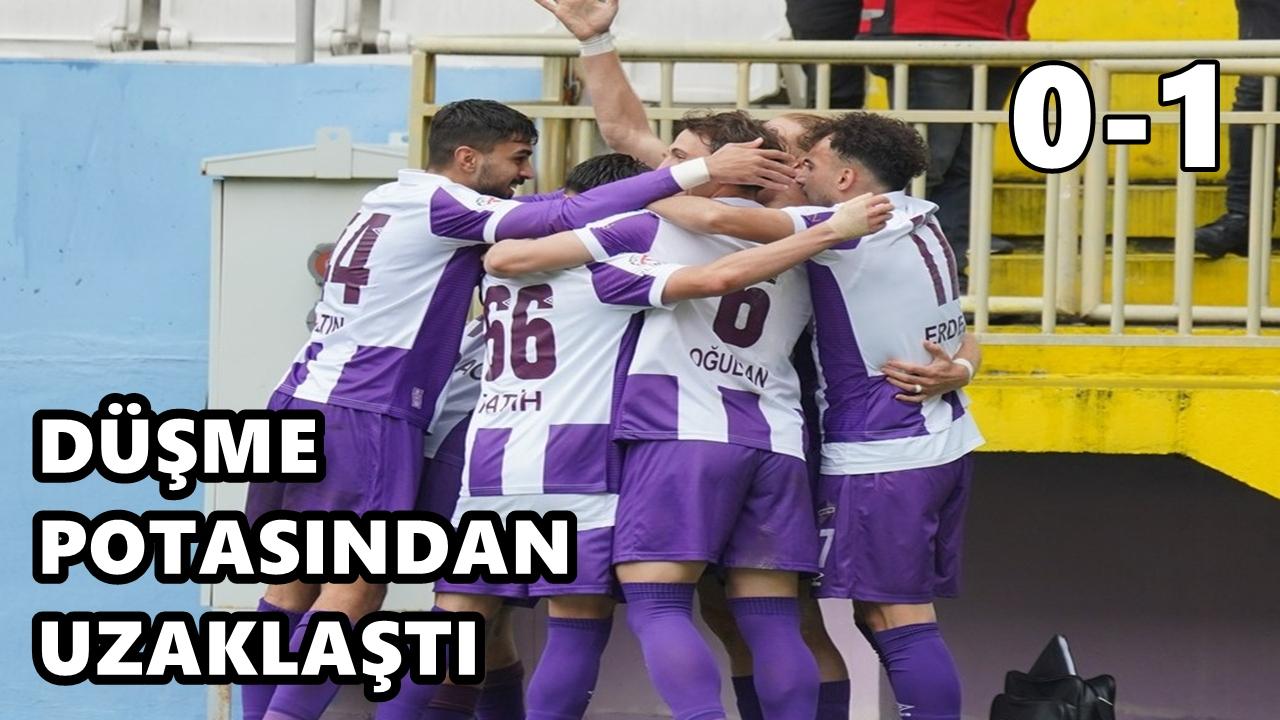 Orduspor 1967 kritik deplasman galibiyetiyle rahatladı