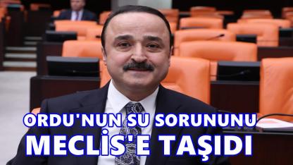 Şanlıtürk: Ordu’da Gölet Projeleri Tamamlanmalı