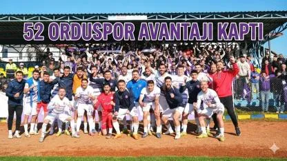 52 Orduspor’dan Fatsa’da Kritik Galibiyet: 3-1