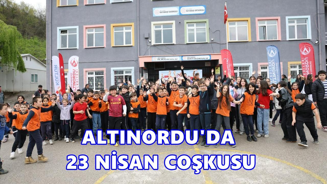 Altınordu’da 23 Nisan Coşkusu Kırsal Mahallelere Taşındı