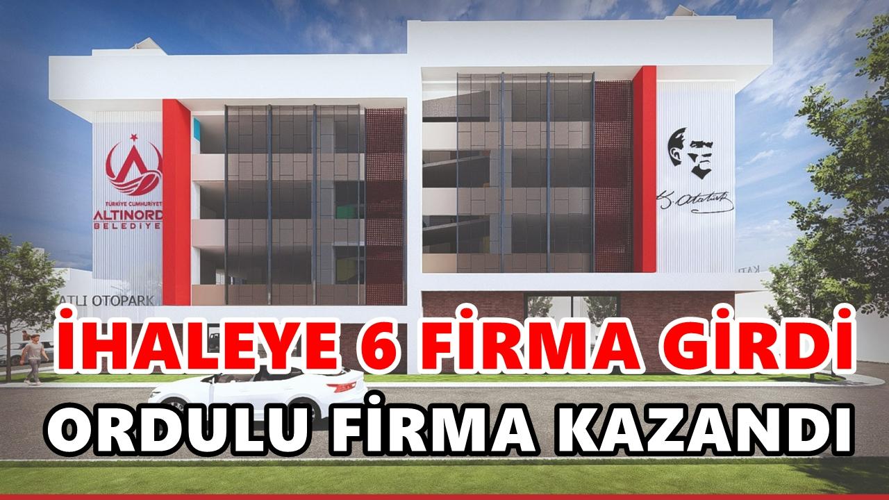 Altınordu’da 4 Katlı Otopark İçin İmzalar Atıldı