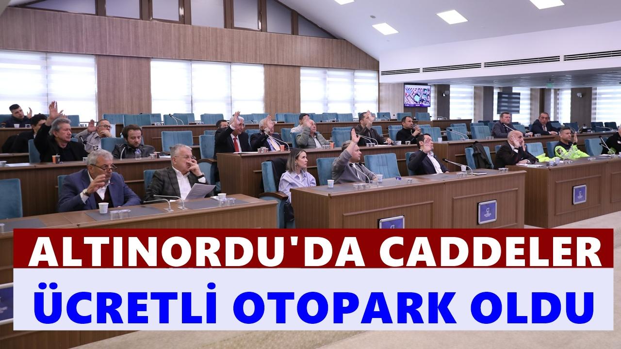 Altınordu’da Caddeler Ücretli Otopark Oldu! UKOME’den Trafiğe Yeni Düzen
