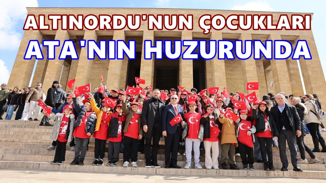 Altınordu’nun Çocukları Ata’nın Huzurunda