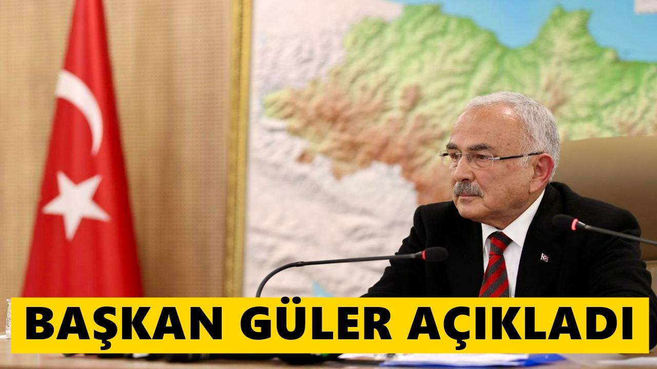 Başkan Güler Açıkladı: Hızımızı Arttırıyoruz