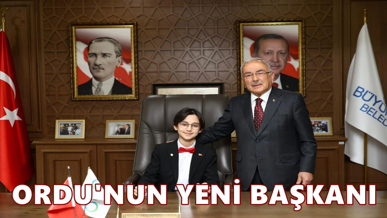 Başkan Güler Koltuğunu 6. Sınıf Öğrencisi Dağhan Öztürk’e Devretti