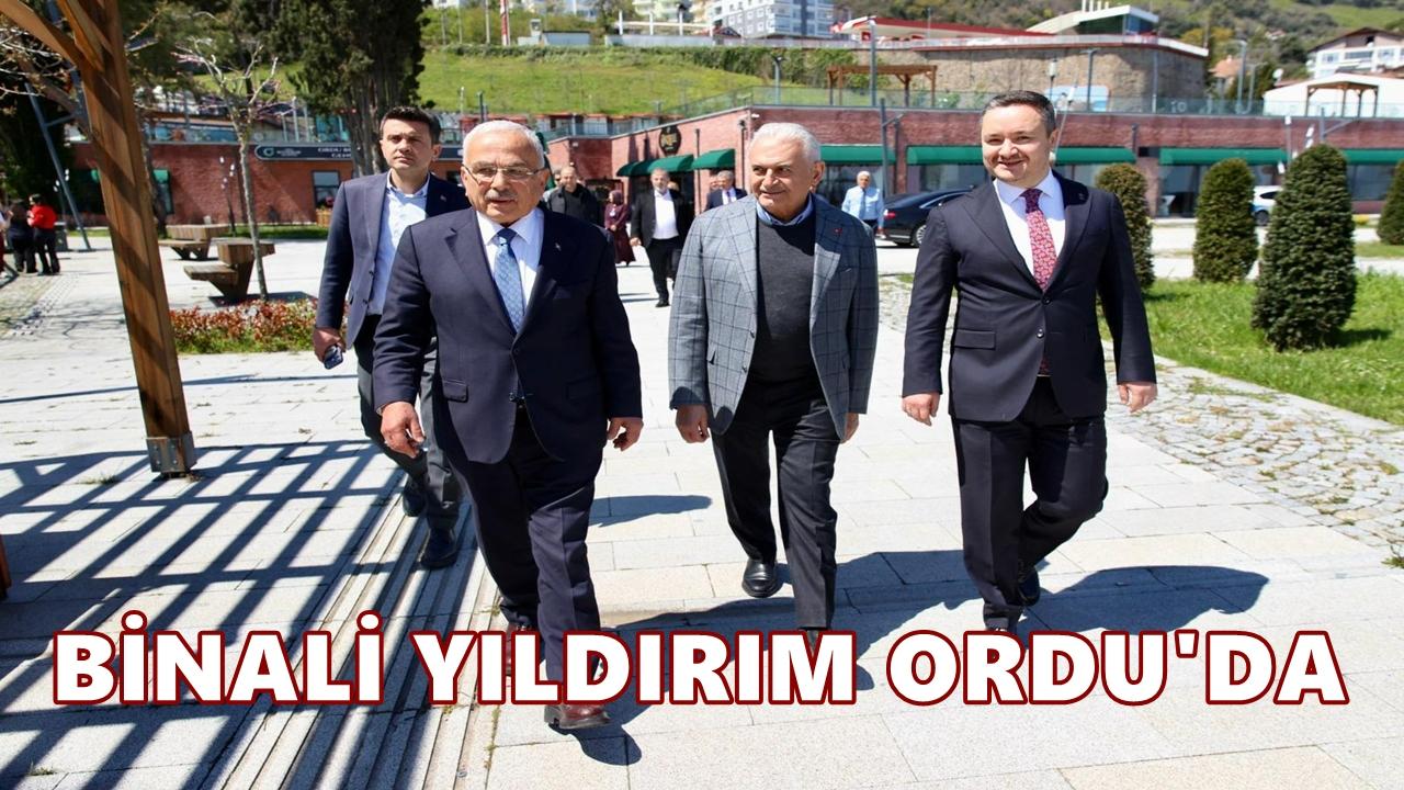 Binali Yıldırım Ordu’da Kirazlimanı Yaşam Merkezi’ni Ziyaret Etti