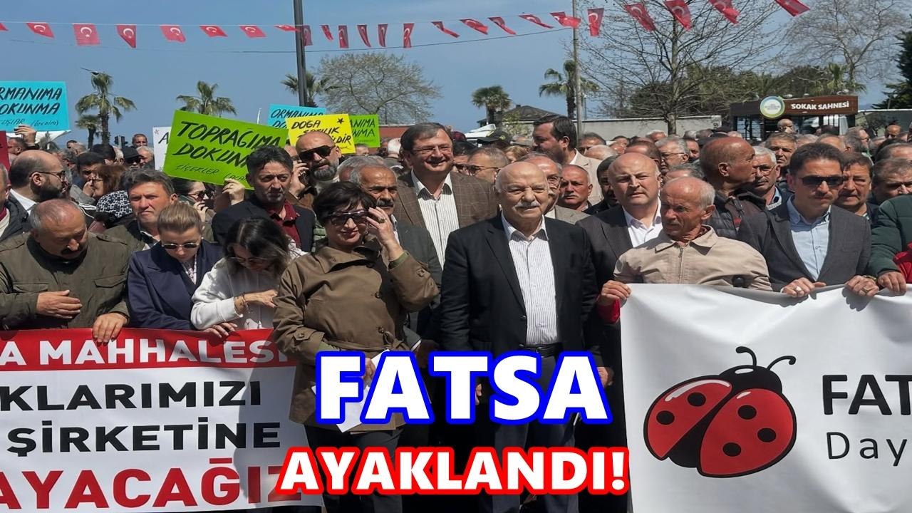 Fatsa Tek Yürek: Maden Projelerine Karşı Meydanda Buluşma