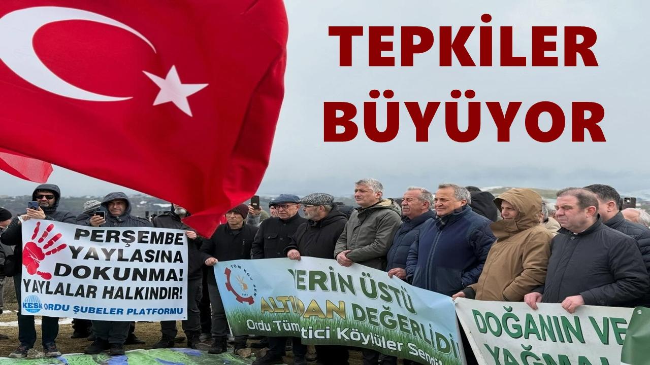 Maden Tepkisi Büyüyor: “Doğamızı Savunacağız”