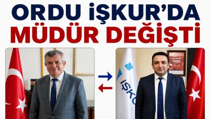 Ordu İŞKUR’da Görev Değişimi: İsa Kaymak Ankara’ya Atandı, Yerine Mahmut Akkuş Geldi