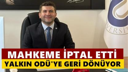 Ordu Üniversitesi Görevden Almıştı: Mahkeme İptal Etti
