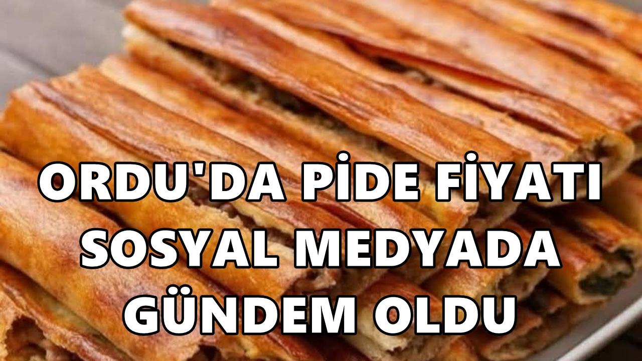 Ordu’da 400 TL’lik Pide Fiyatı Sosyal Medyada Tartışma Yarattı