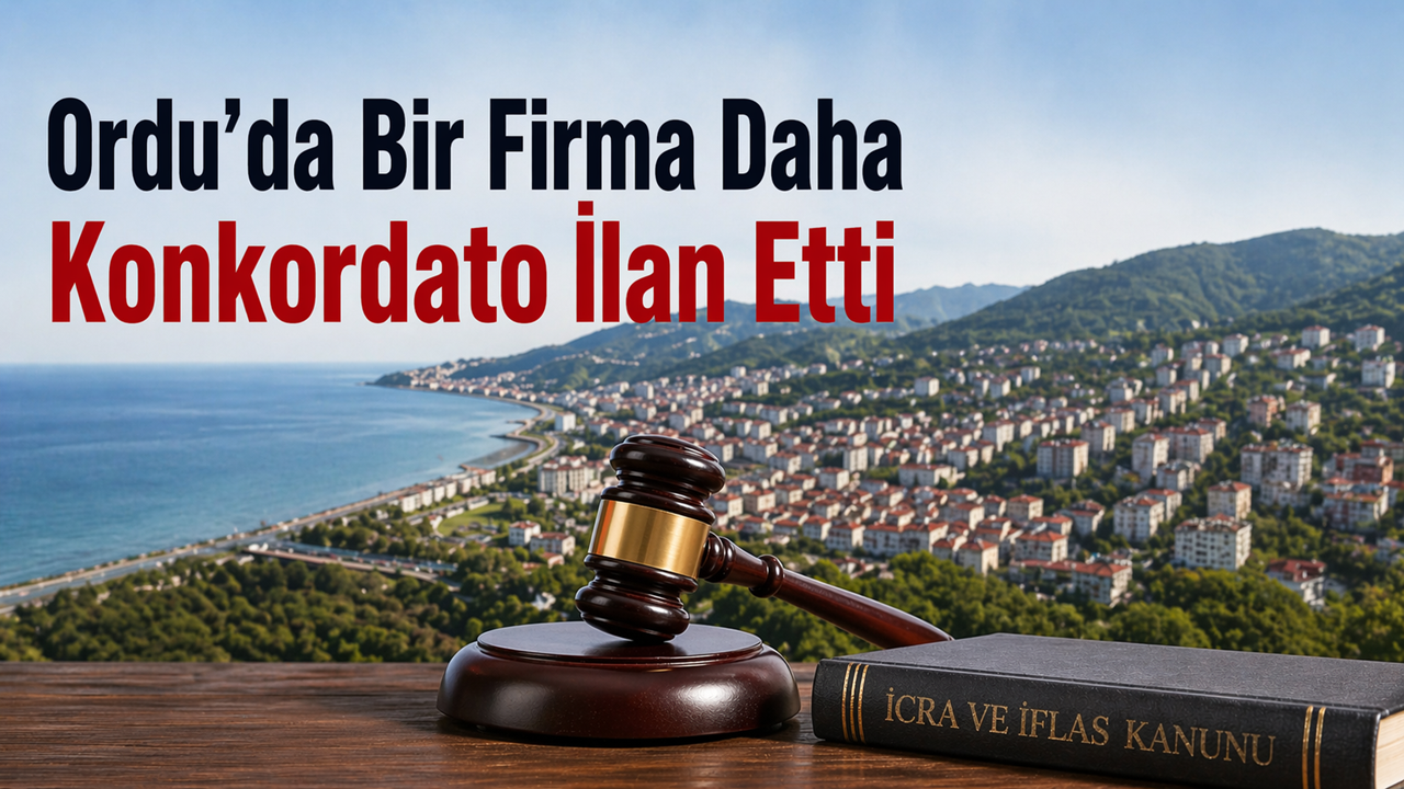 Ordu'da Bir Firma Daha Konkordato İlan Etti.