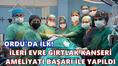 Ordu’da İlk Kez İleri Evre Gırtlak Kanseri Ameliyatı Başarıyla Yapıldı