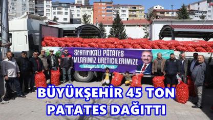 Ordu’da Patates Üretimine Büyük Destek: 45 Ton Tohumluk Dağıtıldı