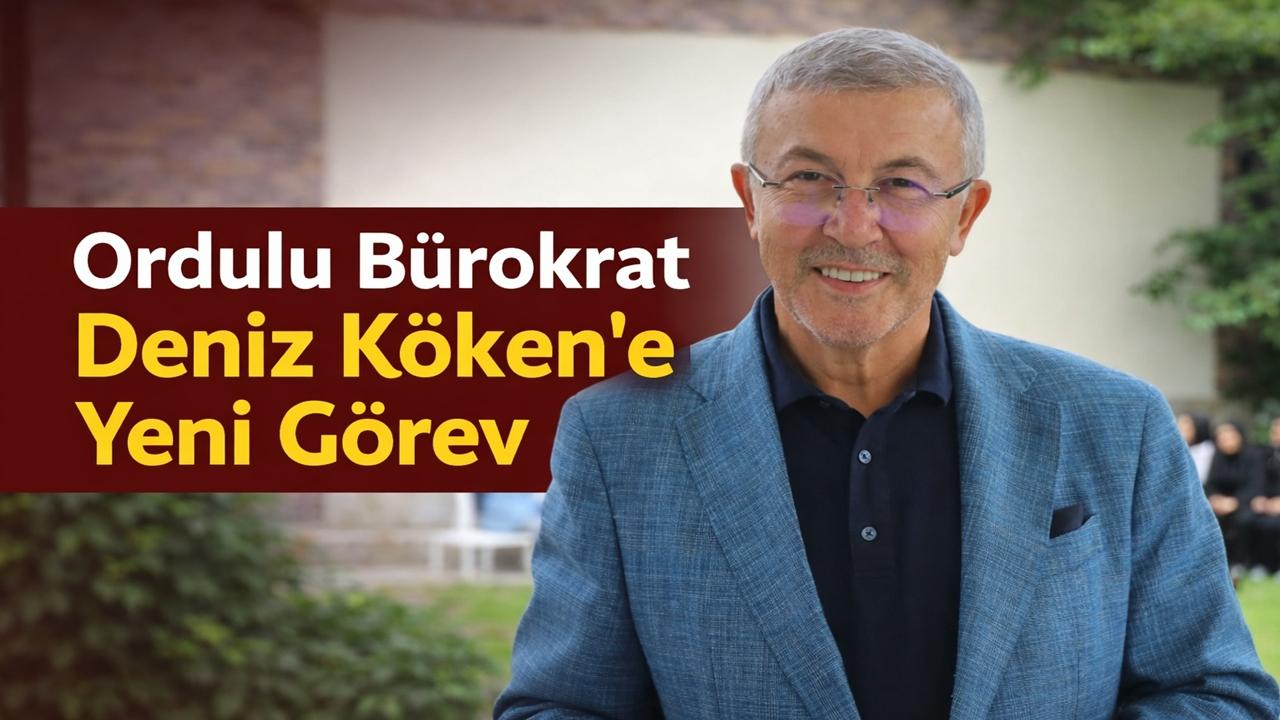Ordulu Bürokrat Deniz Köken, Bursa Büyükşehir Belediyesi Genel Sekreteri Oldu
