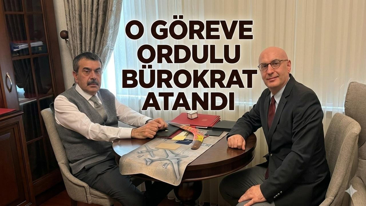 Ordulu Cem Gençoğlu Talim ve Terbiye Kurulu Başkanı Oldu