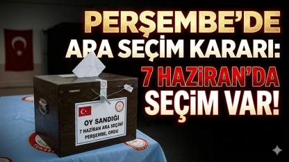 Perşembe’de Ara Seçim Kararı: 7 Haziran'da Seçim Var