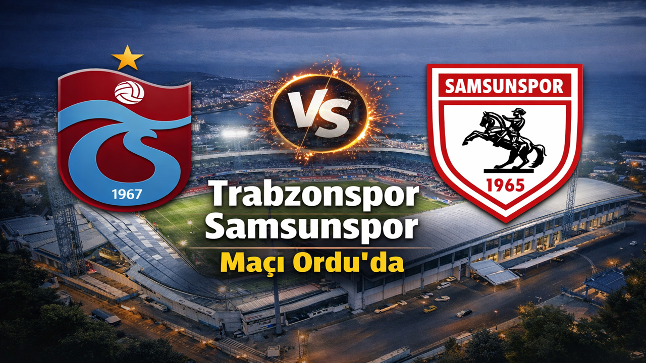 Trabzonspor Samsunspor Maçı Ordu'da Oynanacak
