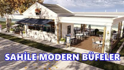 Akyazı Sahiline Modern Büfeler Geliyor