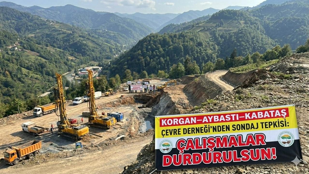 Korgan–Aybastı–Kabataş Çevre Derneği’nden Sondaj Tepkisi: Çalışmalar Durdurulsun