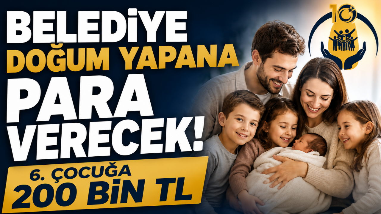 Kumru'da Doğum Yapana Belediye Para Verecek; 6. Çocuk İçin 200 Bin TL Ödenecek