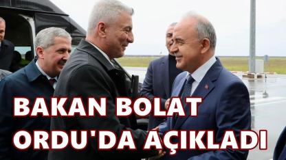 Ömer Bolat Ordu’da Nisan Ayı Dış Ticaret Verilerini Açıkladı