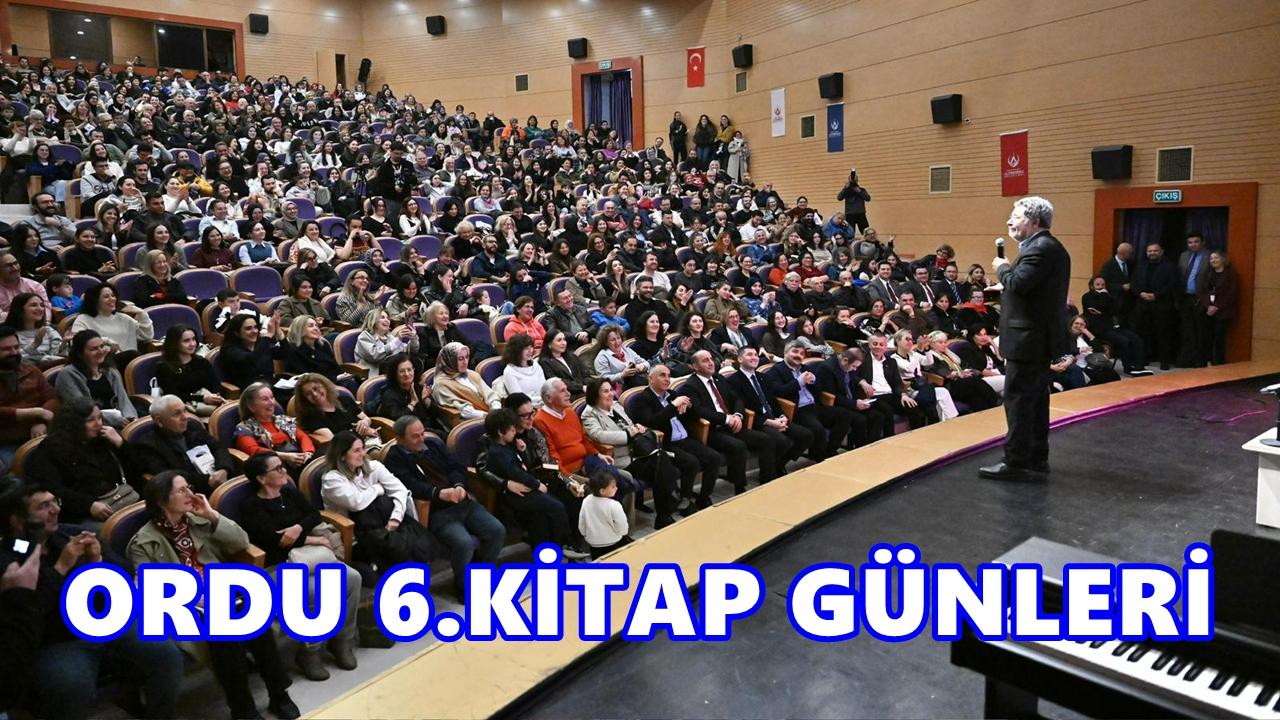 Ordu’da Edebiyat Şöleni Başladı: 6. Kitap Günleri Kapılarını Açtı